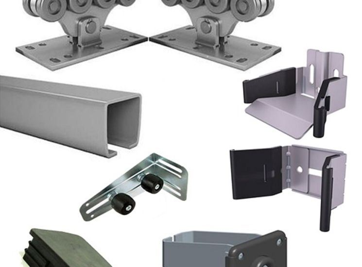 Комплектующие для откатных ворот 