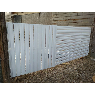 Металлический штакетник «ТРАПЕЦИЯ», покрытие полиэстер, двухстороннее матовое СТАНДАРТ