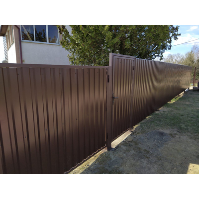 Профнастил С8 0,4 односторонний глянец