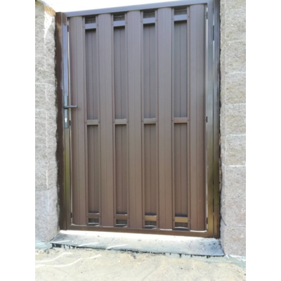 Металлический штакетник «ЕВРОПЛАНКА»,  покрытие полиэстер, двухстороннее глянцевое СТАНДАРТ