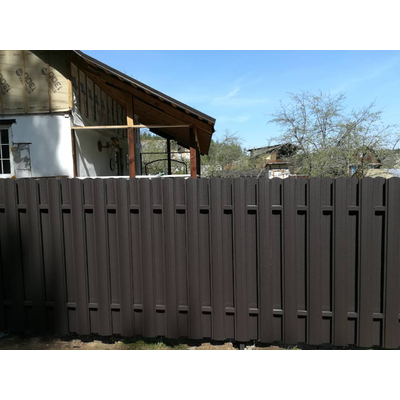 Металлический штакетник «ЕВРОПЛАНКА»,  покрытие полиэстер, двухстороннее матовое СТАНДАРТ