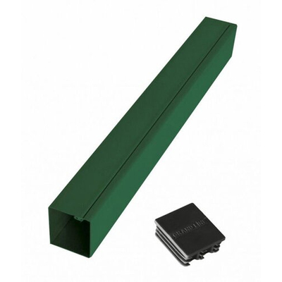 Столб 61х35 с полимерным покрытием, высотой 2,0 метра