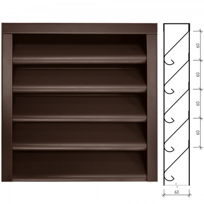 Жалюзи «Виола», глянец двухсторонний