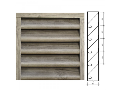 Жалюзи «Виола», «ПОД ДЕРЕВО» двухсторонний