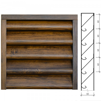 Жалюзи «Виола», «ПОД ДЕРЕВО» двухсторонний