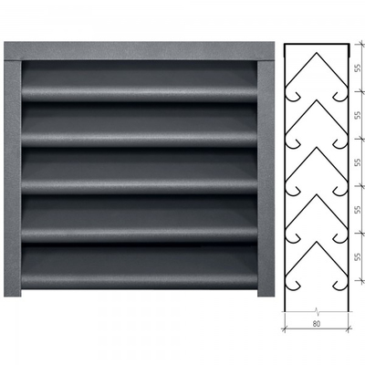 Жалюзи «Твинго», МАТ двухсторонний