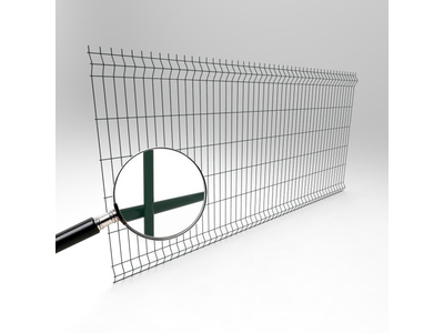 Панель 3D с полимерным покрытием 3/4. Высота 2 м