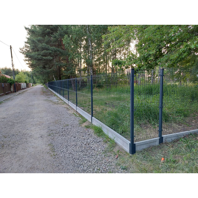 Плита цокольная бетонная армированная 2450х200х50 мм